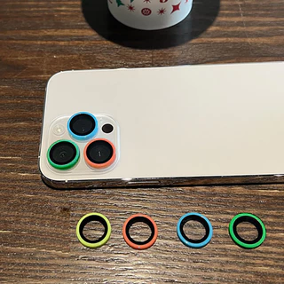 Luminous lens film ฟิล์มกล้องสำหรับ IPhone 17 13 15 11 14 16 Pro Max 14 15Plus 12 13mini ฟิล์มป้องกันเลนส์เรืองแสง