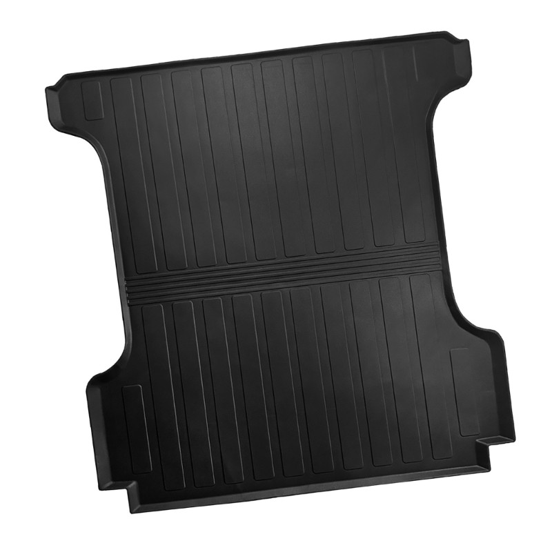 QJ TPE Truck Bed Protector Cargo Mat Pickup Bed Liner สําหรับ 1500 2019-2024 รถบรรทุก