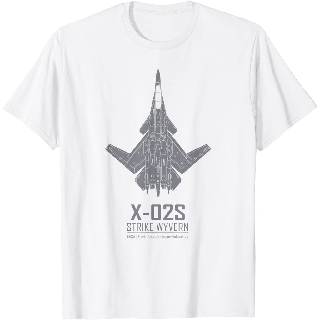 ACE COMBAT 7 X-02S เสื้อยืดนุ่มหนาระดับพรีเมียม