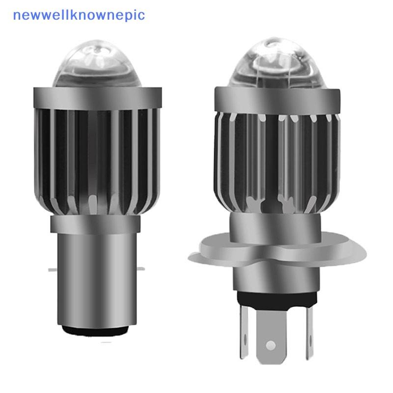 Newwellknownepic H4 LED H6 BA20D LED ไฟหน้ารถจักรยานยนต์หลอดไฟ CSP สีขาวสีเหลือง Hi Lo โคมไฟ TH