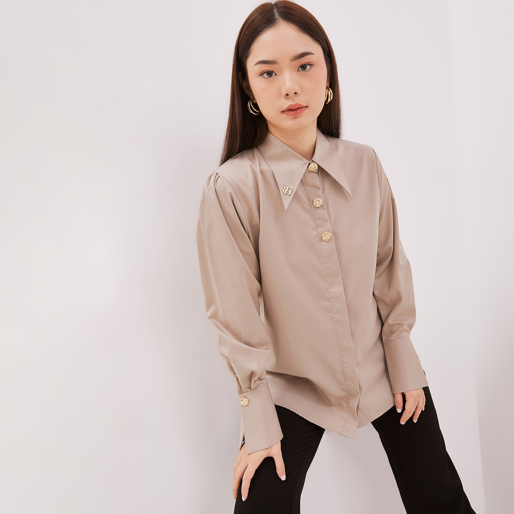 Chanté - เสื้อ Gaura สี Taupe