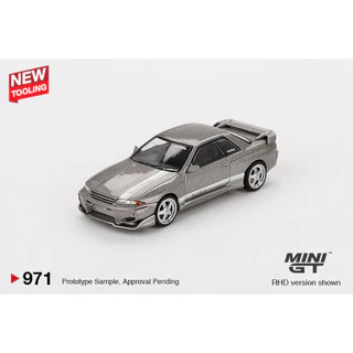 MINI GT No.971 Nissan Skyline GT-R (R32) Veilside Combat C-I Veilside Combat Grey MGT00971