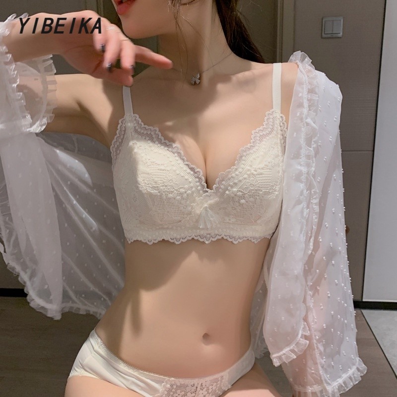 ชุดชั้นในลูกไม้ เซ็กซี่ มีคุณภาพดี ไร้โครง สำหรับผู้หญิง