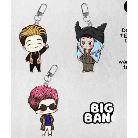 KEYCHAIN BIGBANG series GDRAGON TAEYANG DAESUNG TOP VIP