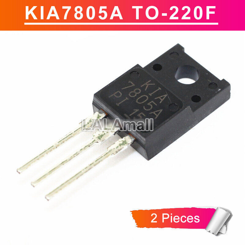 2pcs KIA7805A TO220F KIA 7805A 7805 KIA7805API-U/PF TO-220F TO-220 5V ทรานซิสเตอร์ใหม่เดิม KOEW