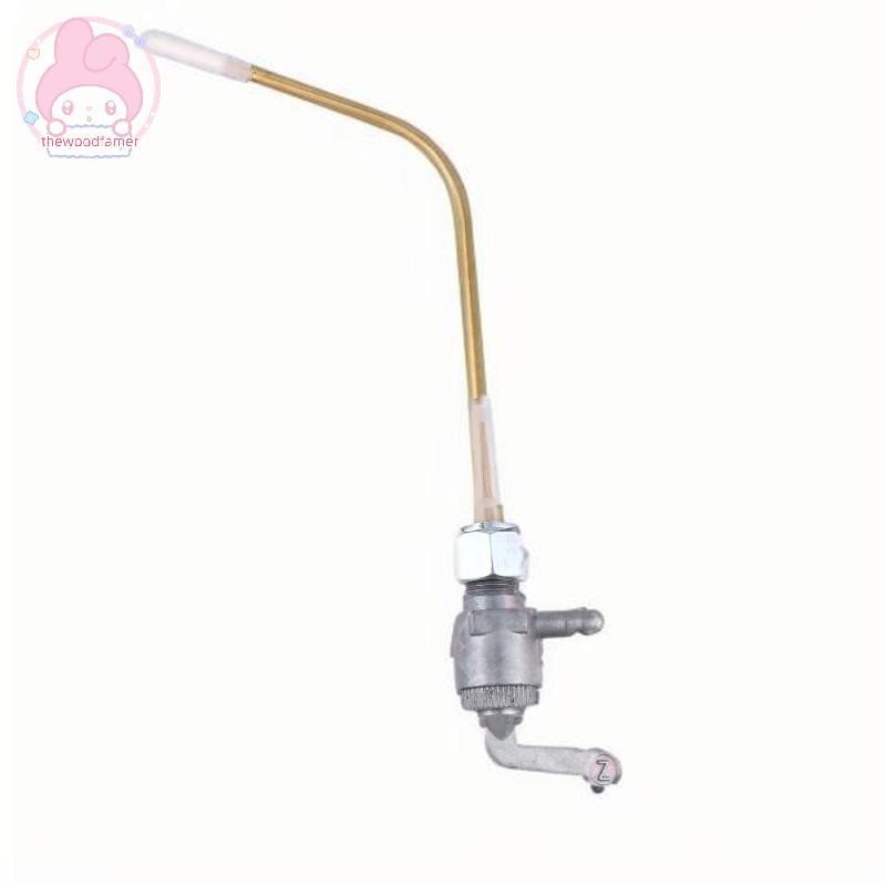 Thewoodfamer การใช้ Vavle Petcock ปิดถังสวิทช์เหมาะสําหรับ Vespa Piaggio Ciao SC PX FL P 50 Boxer EN