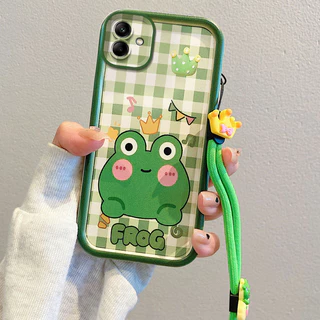 เคส Samsung A07 A06 A05 A04 เคสโทรศัพท์ซิลิโคนอ่อนนุ่มลายการ์ตูนที่เรียบง่ายและน่ารัก YX