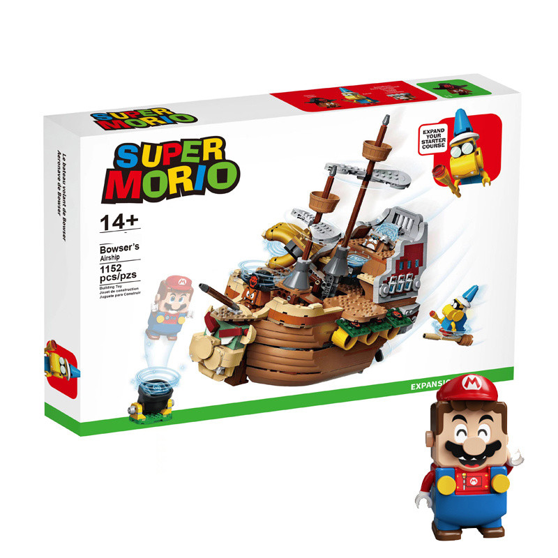 71391 ซูเปอร์มาริโอ คูเปอร์ ยานอวกาศเด็กประกอบการศึกษา 60127