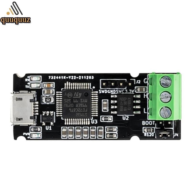 QUU สามารถ USB to CAN V1 0 โมดูล USB to CAN Debect Assistant พร้อม STM32F072C8T6 โปรเซสเซอร์