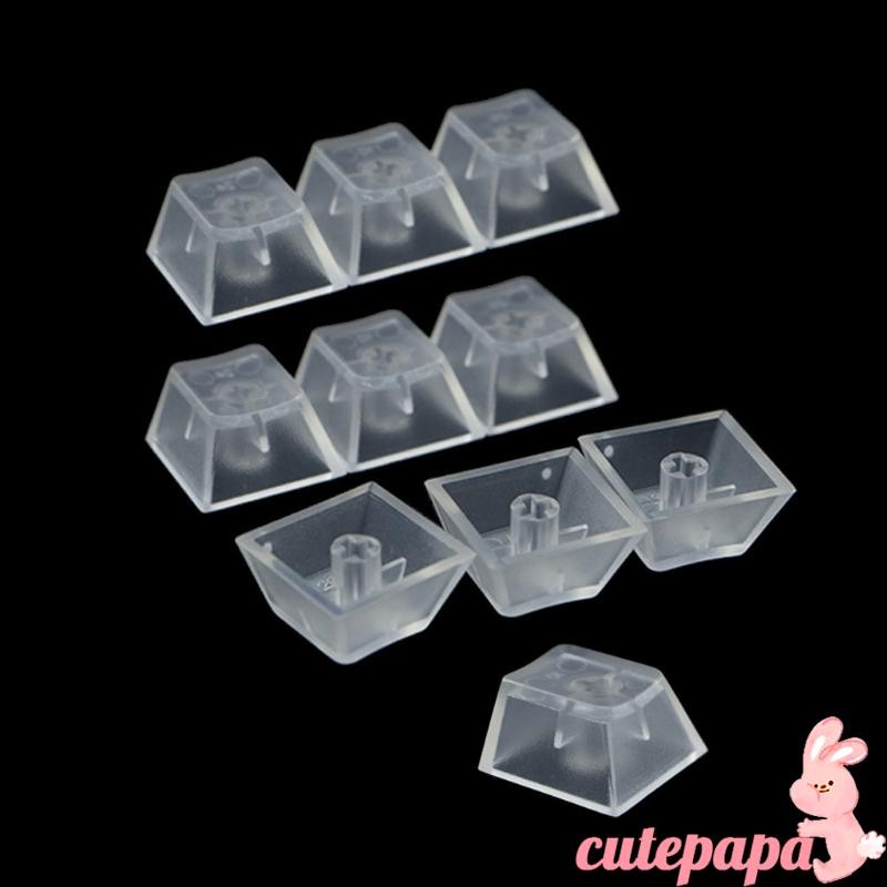 Cutep ABS Keycaps ชุดหนา ABS พิมพ์ Keycaps สําหรับคีย์บอร์ดแบบกลไก 10 ชิ้นชุดเฉพาะ Keycaps ไม่ใช่แป้