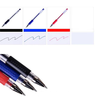 🔥ราคาส่ง🔥🖊ปากกาเจล น้ำเงิน แดง ดำ เลือกสีได้ 💙❤️🖤 ✔️พร้อมส่ง ปากการาคาถูก ปากกาลูกลื่น ปากกา