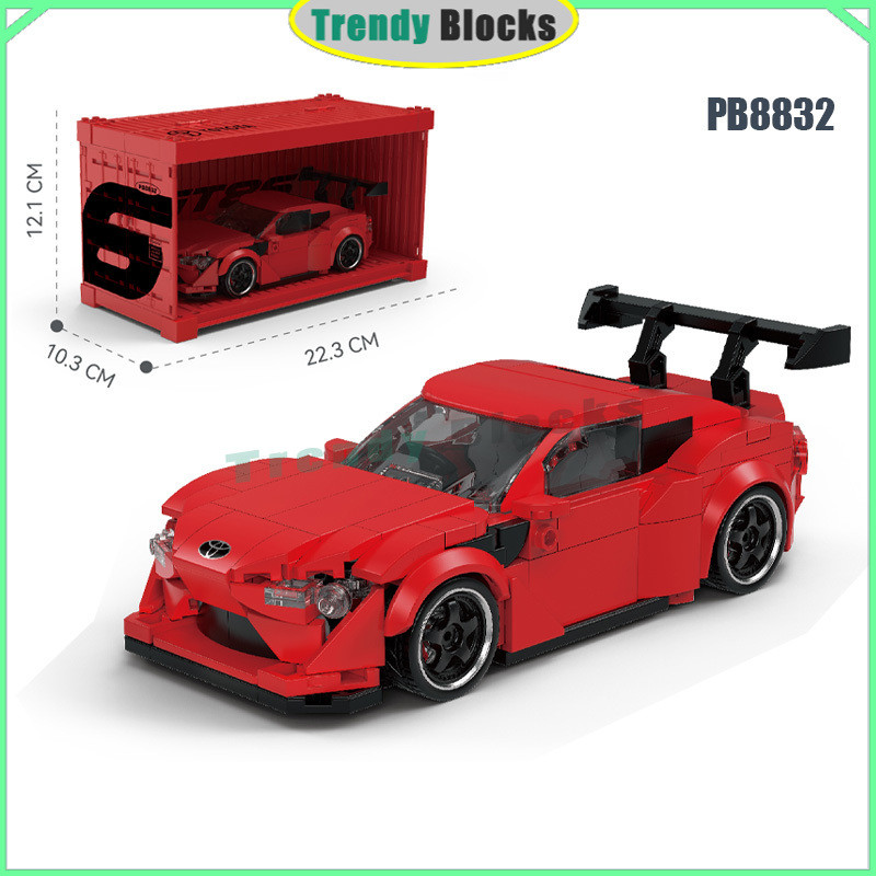 PB8832 GT86 Building Blocks Speed Champion Racing รถสปอร์ตของเล่นของขวัญสําหรับเด็กผู้ชาย