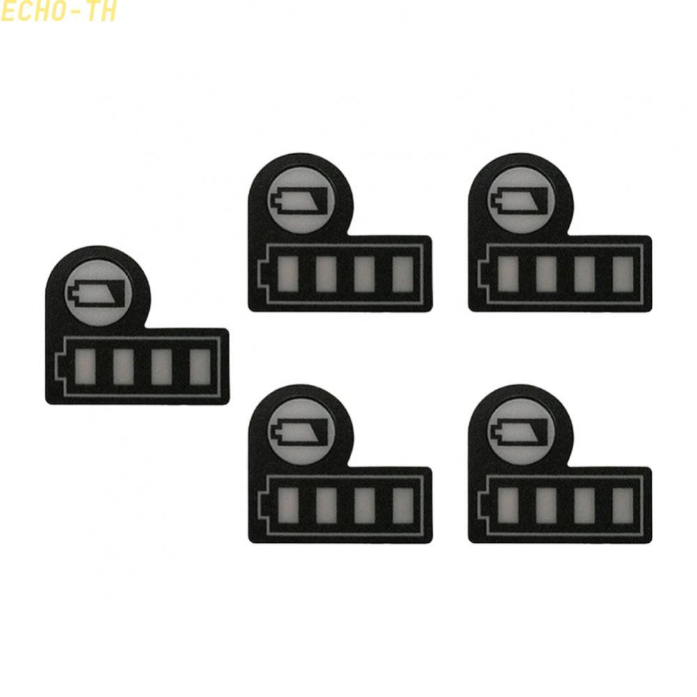 【ECHO】Battery Capacity Replacement Stickers Pack of 5 Suitable for Both Voltage Types【Echo-baby】