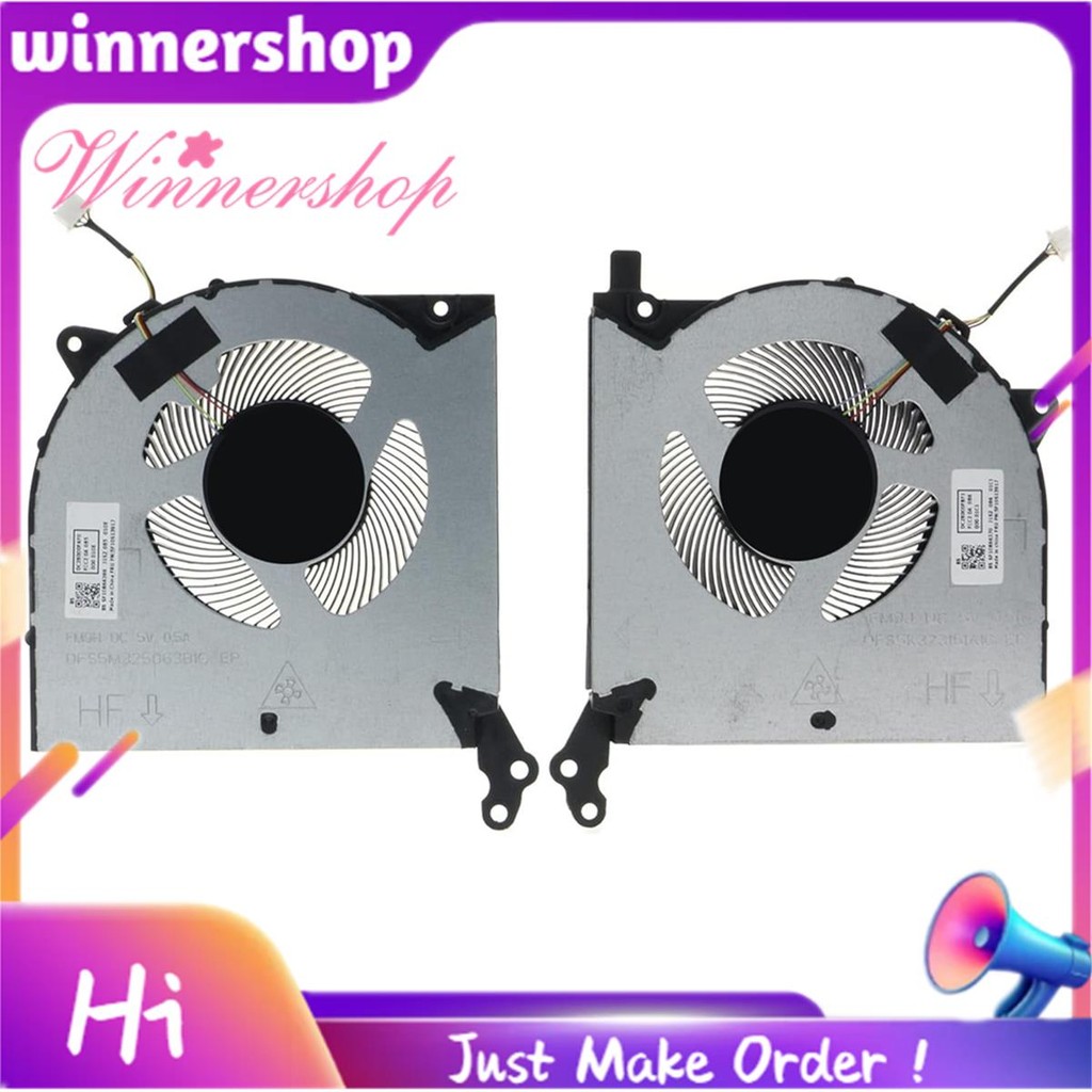 CPU + พัดลมระบายความร้อน GPU สําหรับ Legion 5 5I 15IMH05 15ARH Legion 5 5I 17 2020