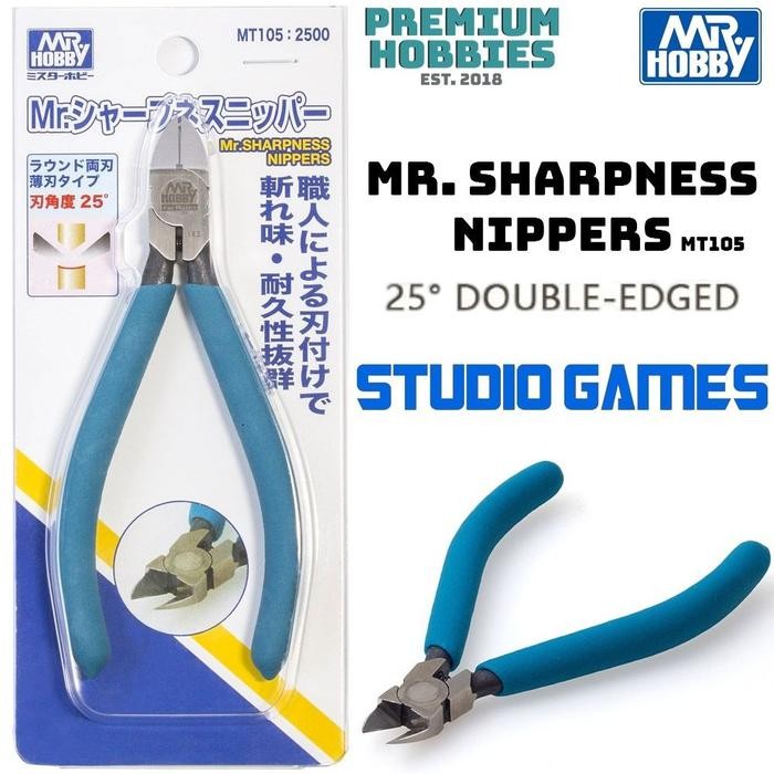 Mr Hobby MT105 Mr Sharpness Nippers เครื่องตัดประเภทใบมีดคู่ MT-105