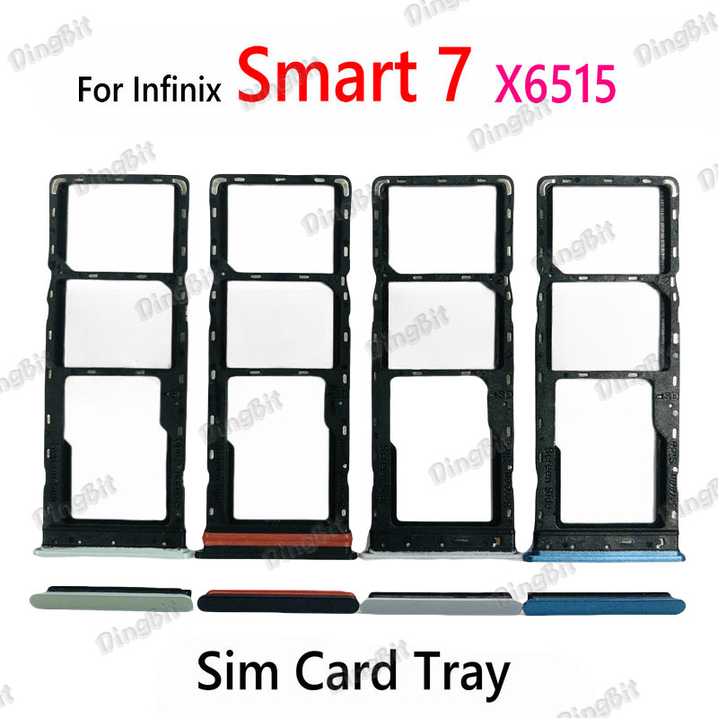 เปลี่ยนที่วางถาดซิมการ์ดสําหรับ Infinix Smart 7 X6515