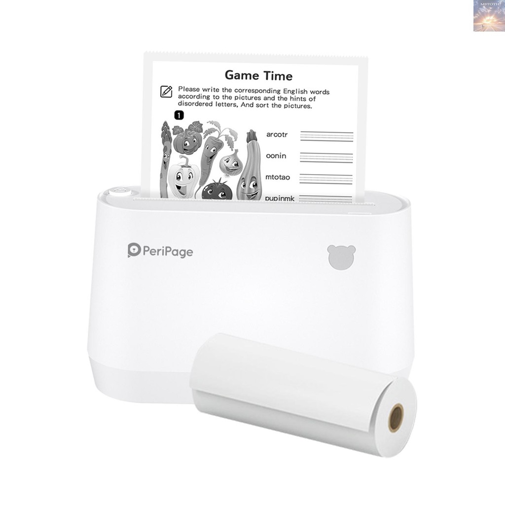 [โปรโมชั่น] A9s Multi-functional Mini Thermal Printer Pocket Wireless BT 304DPI All In One Portable 