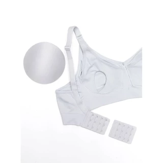 Sabina Maternity เสื้อชั้นในให้นม+ปั๊มนม รหัส SBM24001SL - สีเทาอ่อน