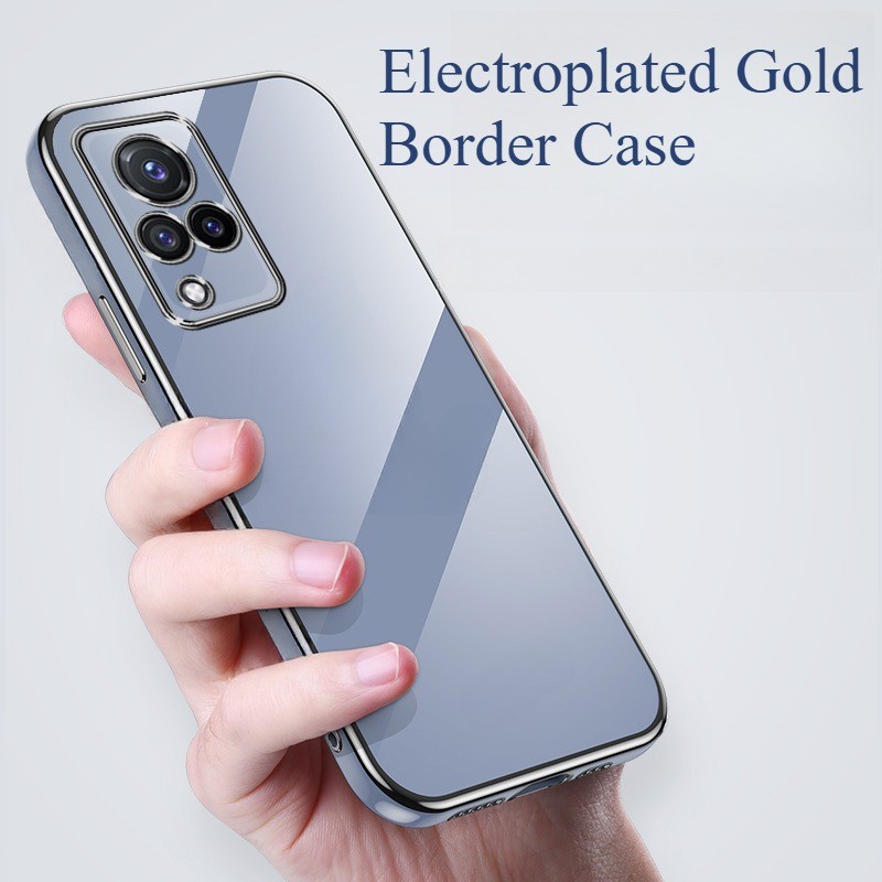 ชุบ Electroplated เคสโทรศัพท์สําหรับ Vivo Y29 Y29s Y30 Y30g Y11S Y31 Y33 Y53S Y32 Y33t Y33S Y33e Y33
