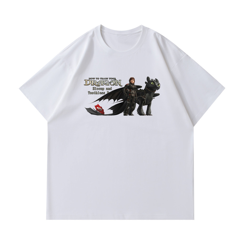 How to Train Your Dragon Adult Toothless T-shirt Cotton Shirt 07