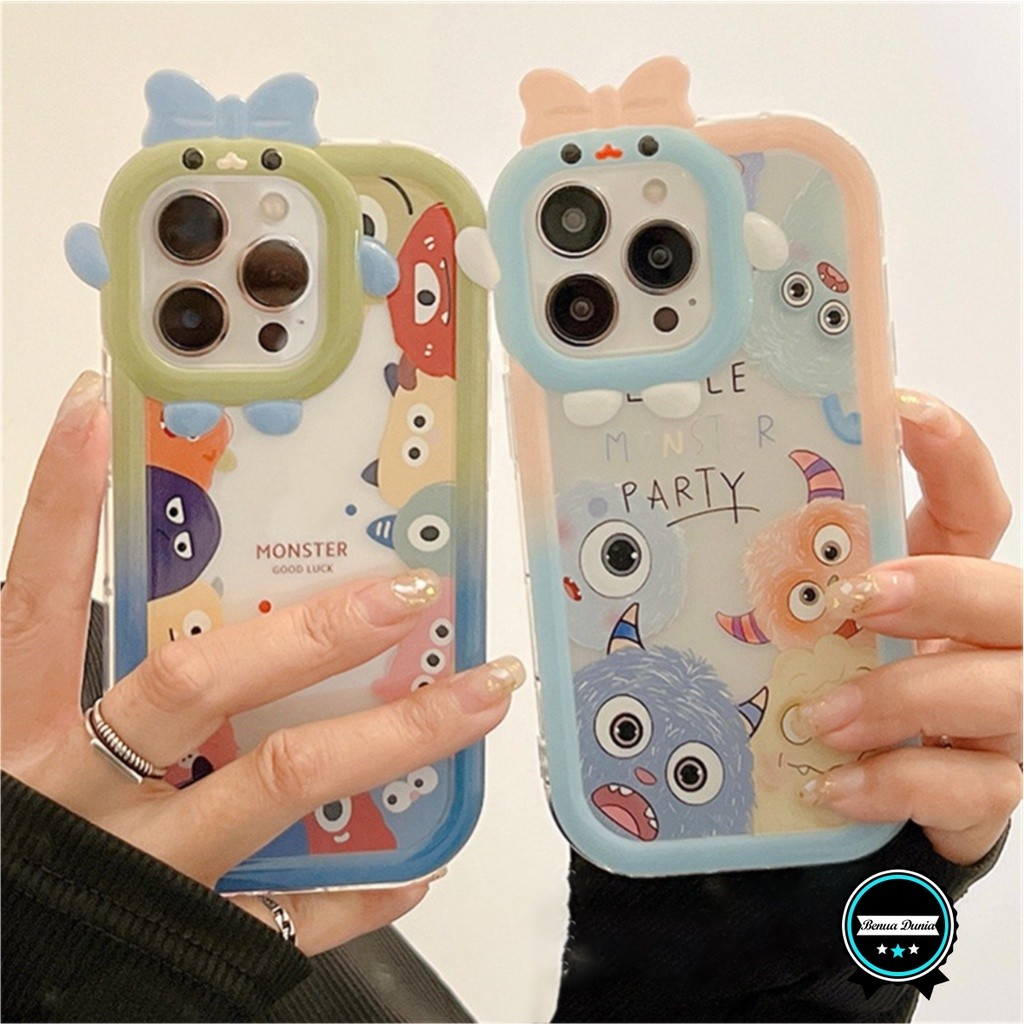 SS807 SMALL MONSTER CARTOON MOTIF SILICONE SOFTCASE สําหรับ XIAOMI REDMI 9 PRIME 9A 9I 9C C40 10A 9T