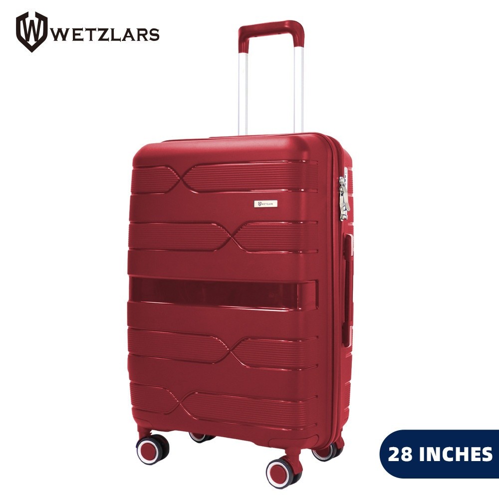 Ghouse Online WETZLARS KARTER -03 กระเป๋าเดินทาง 28 นิ้ว ขนาด 70x51x30 ซม. สีแดง สินค้าขายดี!