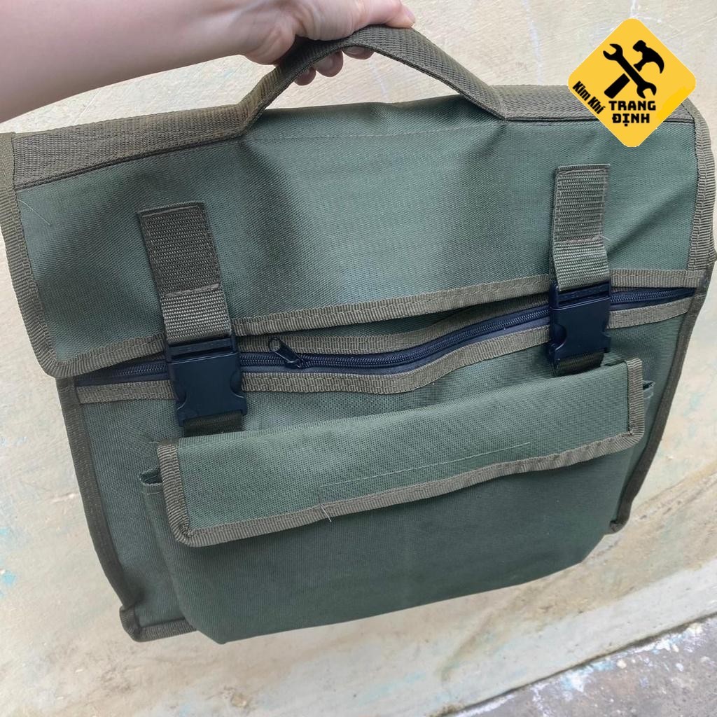 กระเป๋าเครื่องมือซ่อม D42 x W18 x C42 สําหรับอิเล็กทรอนิกส์และคนงานเครื่องทําความเย็นพร้อมผ้าแคนวาสห