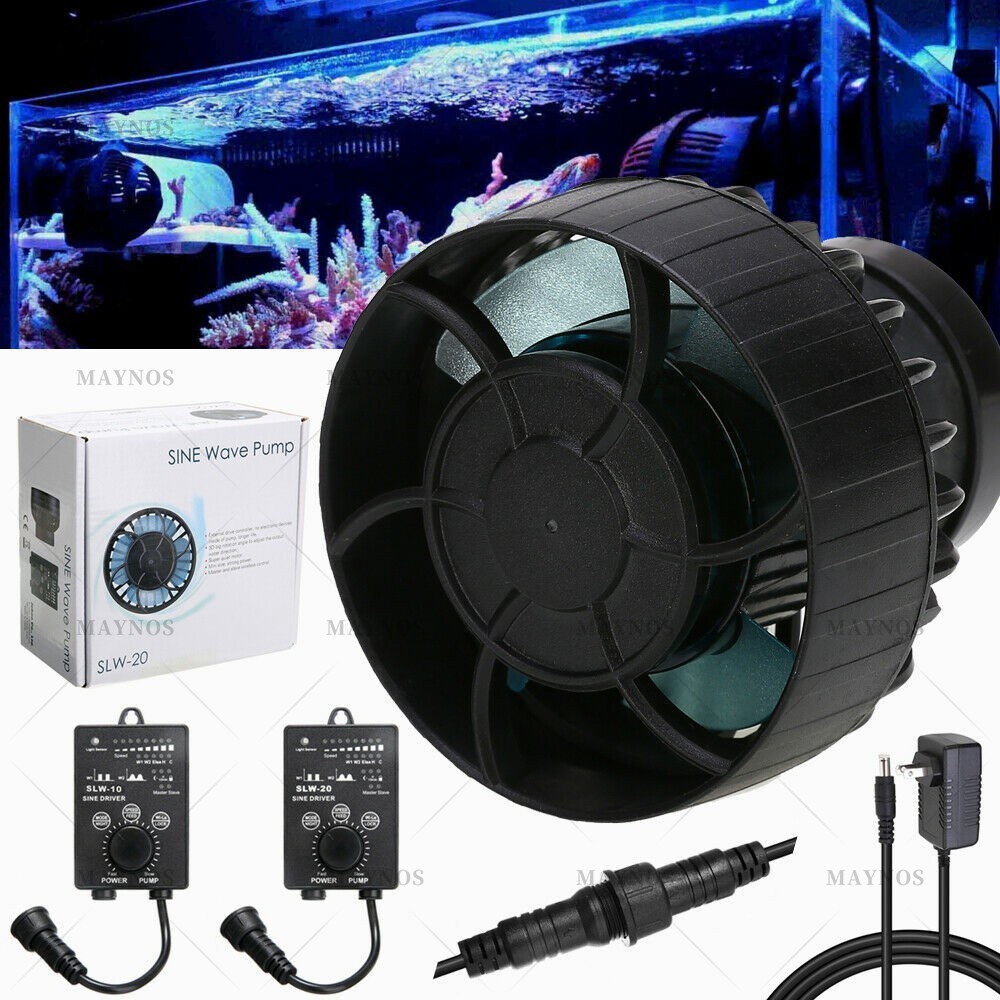 ใหม่ Jebao Marine Aquarium Sine Wave Maker SLW-20 SLW-10 Wave Maker ปั๊มถัง WiFi การทํางาน