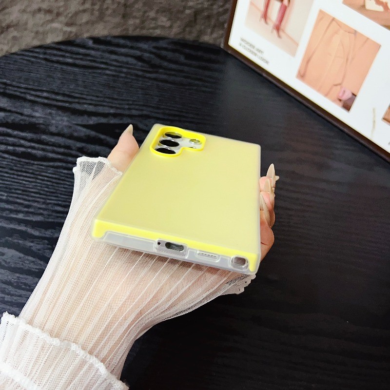 เคสโทรศัพท์ 2 in 1,A15 A56 5g กรณีโทรศัพท์มือถือสำหรับ Samsung A05 A05S A06 A07 A14 A15 A17 A24 A25 A26 A35 A36 A54 A55 4G/5G เคสซิลิโคนกันกระแทกแบบนุ่ม - รูปที่ 4