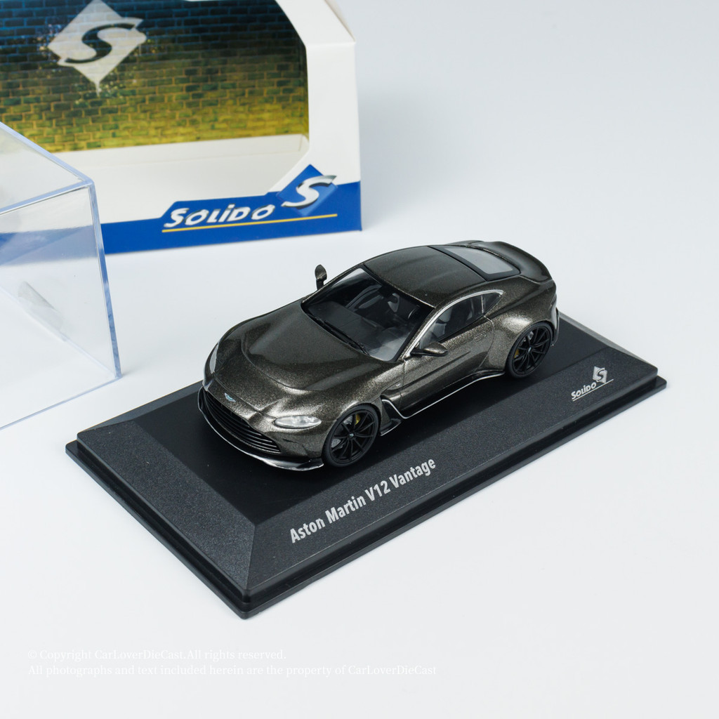 Solido/Solido 1: 43 Aston Martin V12 Alloy 2023 เครื่องประดับโมเดลรถ
