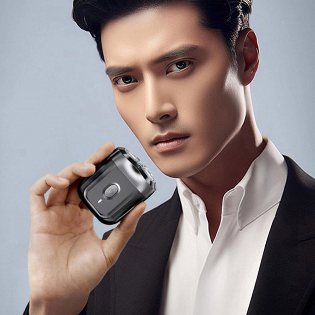 Compact Beard Trimmer ชาร์จ Usb กันน้ําชาร์จ Beard Trimmer สําหรับชาย Gym กระเป๋าที่เป็นมิตร