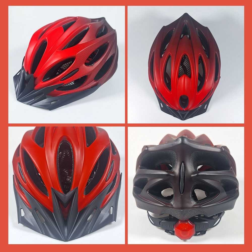 SENDSTTR BIKEBOY หมวกกันน็อคจักรยานสกู๊ตเตอร์พร้อมไฟท้าย - BK-168