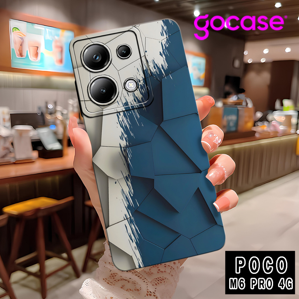 ( DTF 27 ) ยืดหยุ่นยาง softcase สําหรับ Poco x6 5G l Poco m6 pro 4G l Redmi note 13 pro 5G l Redmi n