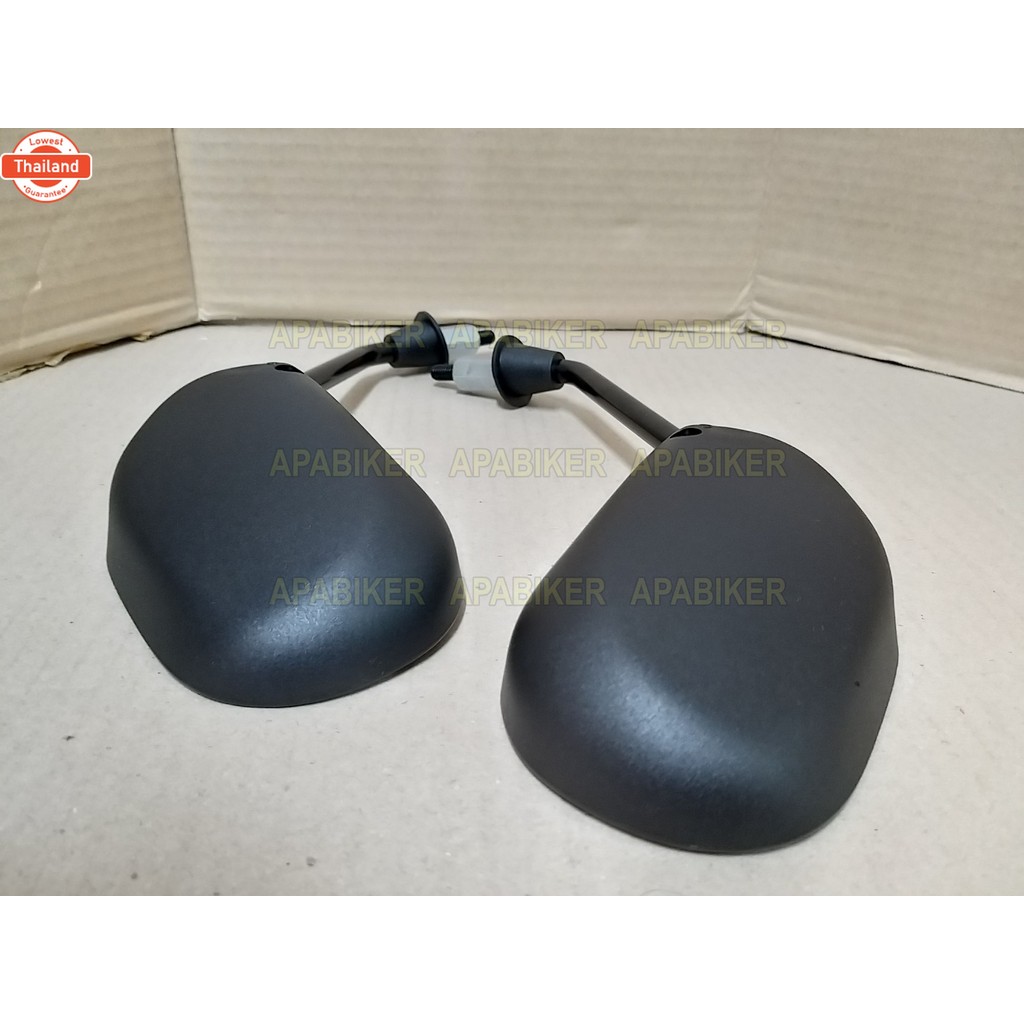 กระจกมองหลัง ข้างซ้าย-ขวา ขาดำ รุ่น สเเมช SMASH 110 JUNIOR  1010-430-08ZBL
