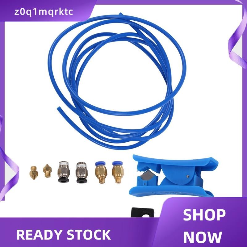 z0q1mqrktc ชุดเครื่องพิมพ์ 3D สําหรับ Premium XS Bowden ท่อ 2M, หลอด PTFE, สําหรับ 3/3 Pro/5 -10 Ser