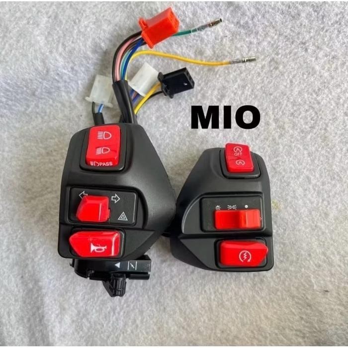Mio hazard switch Mio hazard vietnam hazard vietnam Motorcycle - Mio Red, Switch