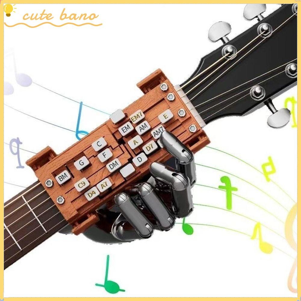 BANO ที่กดการสอนกีต้าร์, เครื่องมือการเรียนรู้กีต้าร์, ที่กดคอร์ดกีต้าร์โปร่งแบบพกพา, เครื่องช่วยฝึกซ้อมกีต้าร์ ตัวช่วยคอร์ดกีตาร์ เริ่มต้น