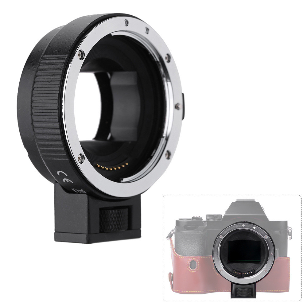 วงแหวนอะแดปเตอร์ EF-NEX II รุ่นที่สอง ใช้ได้กับเลนส์ Canon EF ไปยัง Sony E Mount อัตโนมัติ A7M2, A7R