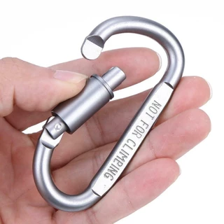 KOVEX คาราบิเนอร์อลูมิเนียม คาราบิเนอร์ Carabiner D พวงกุญแจ เกี่ยว ห่วงคล้อง ตะขอเกี่ยวพวงกุญแจคาราบิเนอร์