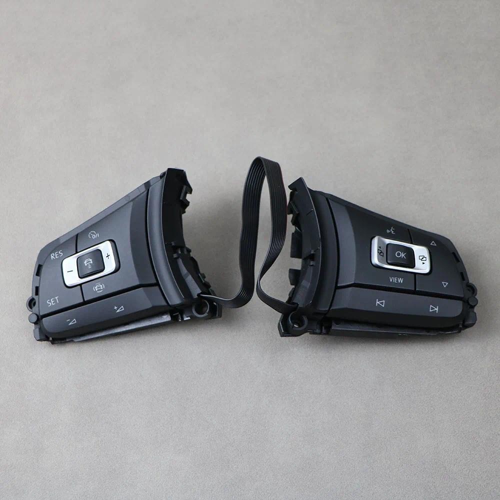 สวิตช์ปุ่มพวงมาลัยมัลติฟังก์ชั่นคู่ 5G0959442AE สําหรับ Arteon Passat Jetta T-Roc Touran Tiguan Golf