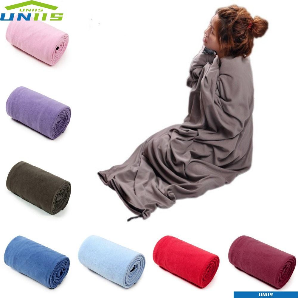 UNIIS Travel Sheets, ถุงนอนขนแกะตุ๊กตานุ่มความร้อน, ผ้าห่มแบบพกพา Ultra-light Polar Camping เต็นท์เตียงกลางแจ้ง