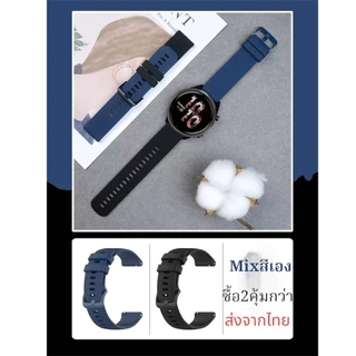 สายนาฬิกาGarmin vivoactive5/vivoactive6/venu movetrend/forerunner165/55/245/645/570 42mmสายชิลิโคน