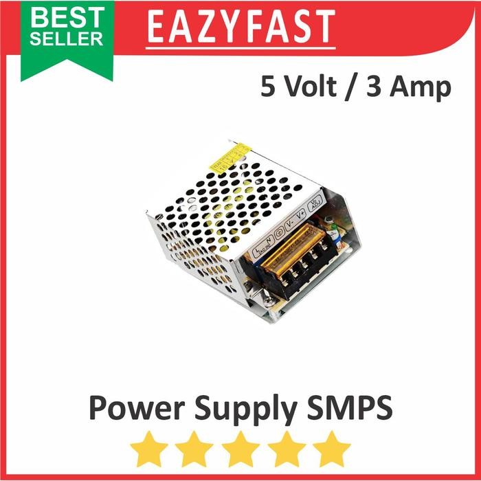PSU SMPS DC 5V 3A แหล่งจ่ายไฟสลับ 5V โวลต์ 3 A Ampere อะแดปเตอร์ Transformer Net Power Regulator