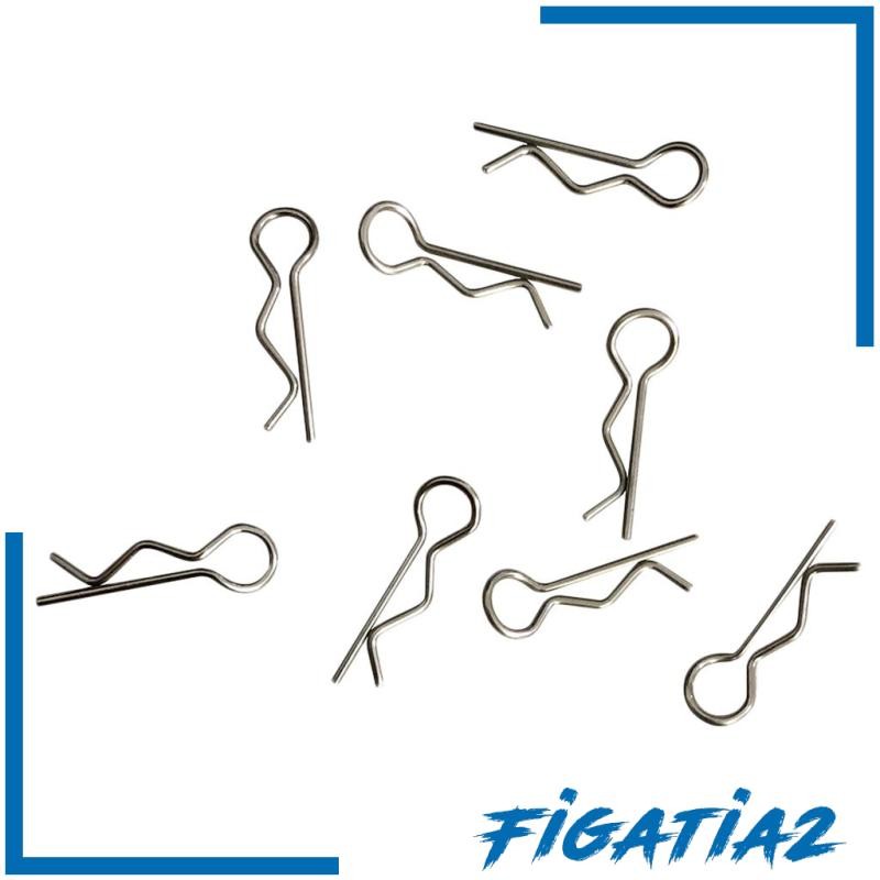 [Figatia2] แพ็ค 8 ชิ้นคลิปตัว Cotter R Pins สําหรับ XLH Q901 Q902 Q903 1/16 RC รถ
