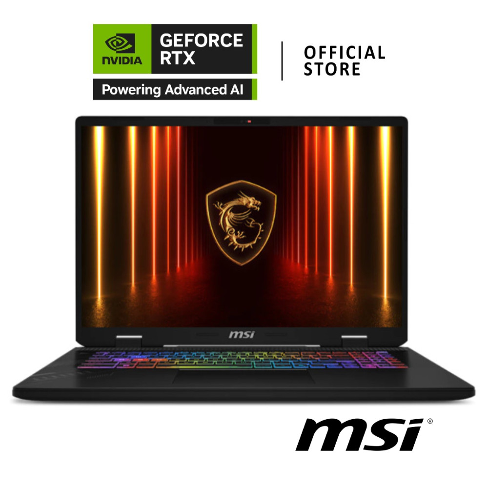 MSI Crosshair A17 HX | NVIDIA® GeForce RTX™ 5060 | AMD Ryzen™ 7-8840HX (D8WFKG-016TH)