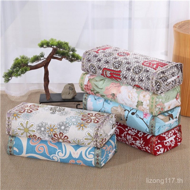 เมล็ดเก่าขายส่ง Wormwood Cypress Shell หมอนต่ําสูงหนังปลอกหมอนปรับกระดูกสันหลังส่วนคอผ้าหยาบ Buckwhe