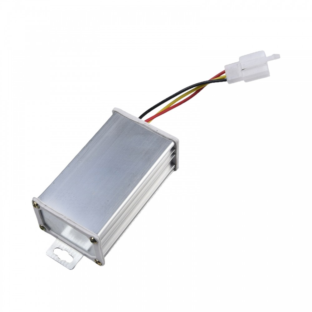 ทนทานสําหรับอะแดปเตอร์แปลงจักรยานไฟฟ้า 12V 10A DC 36V 48V 72V เข้ากันได้กับ