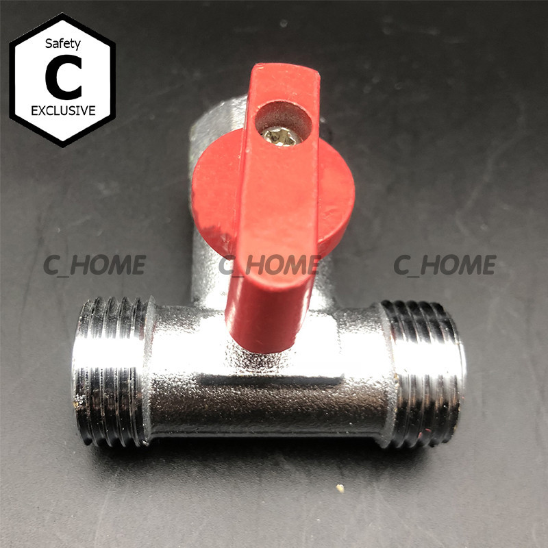 สต๊อปวาล์ว มินิบอลวาล์ว 3ทาง mini ball valve 3 way 4 หุน 1/2