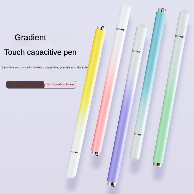 Universal Stylus ปากกาสําหรับ iPad ดินสอ Touch ปากกาสําหรับ iPad อุปกรณ์เสริม Macaroon สี Gradient วาดแท็บเล็ตหน้าจอ Capacitive ปากกาแท็บเล็ต