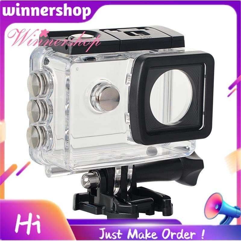 SJ5000 เคสกันน้ํา 30M ดําน้ําสําหรับ SJCAM SJ5000/SJ5000 WIFI/SJ5000 Plus/SJ5000X Elite Action กล้อง